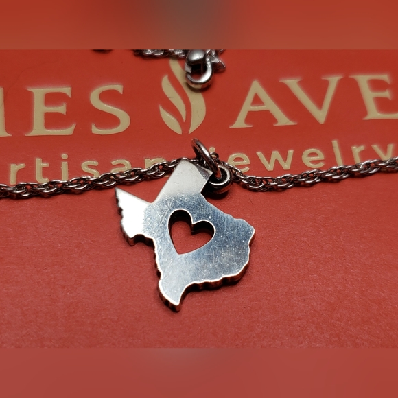 James Avery Jewelry James Avery Sterling The Heart Of Texas Pendant
